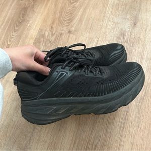 HOKA Bondi 7 Women’s 8.5 / Men’s 7 All Black